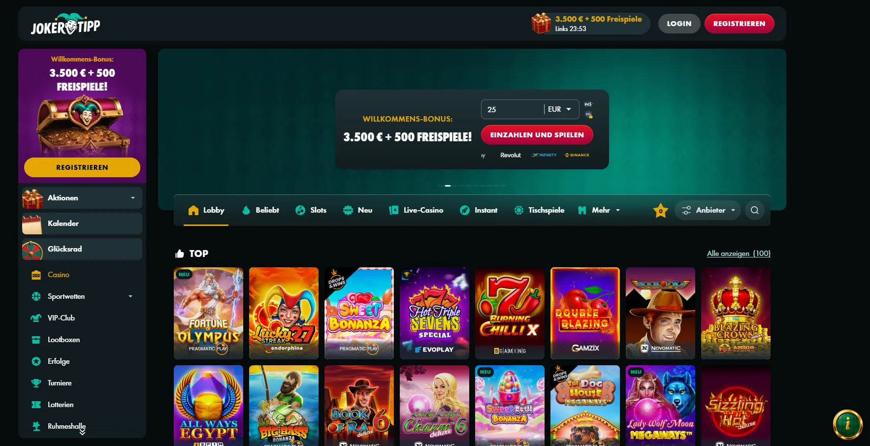 Jokertipp Casino Anmelden